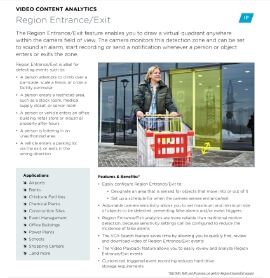 Region entrance and exit